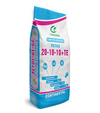 NPK FETICO 20-10-10+TE 25KG