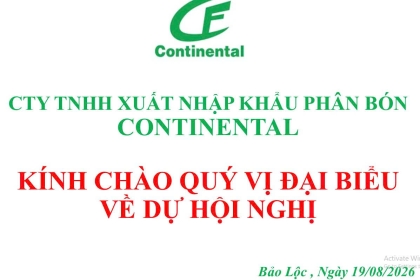 🌱 CONTINENTAL ĐỒNG HÀNH CÙNG BÀ CON NÔNG DÂN BẢO LỘC