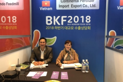 Tham gia chương trình xúc tiến thương mại Việt Nam-Hàn Quốc 2018