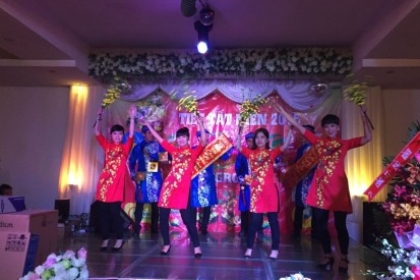 Hoạt Động Mừng Xuân Bính Thân của tập thể nhân viên công ty.