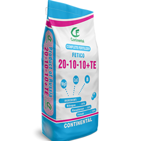 NPK FETICO 20-10-10+TE 25KG