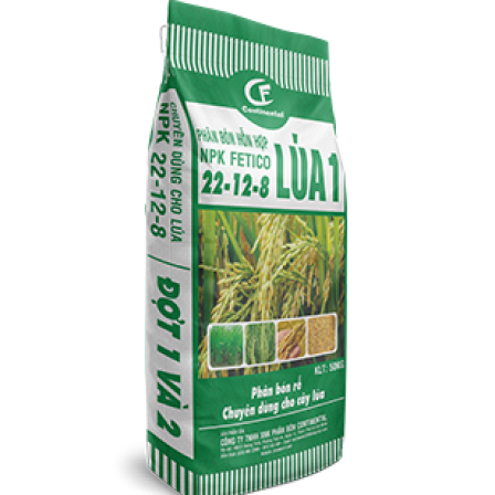 NPK FETICO 22-12-8 (LÚA 1) 50KG