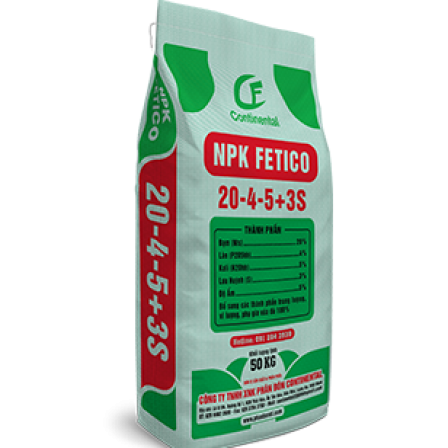 NPK FETICO 20-4-5+3S 50KG